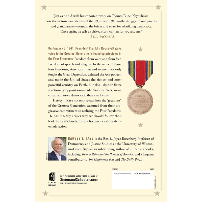 The Fight for the Four Freedoms by Harvey J. Kaye