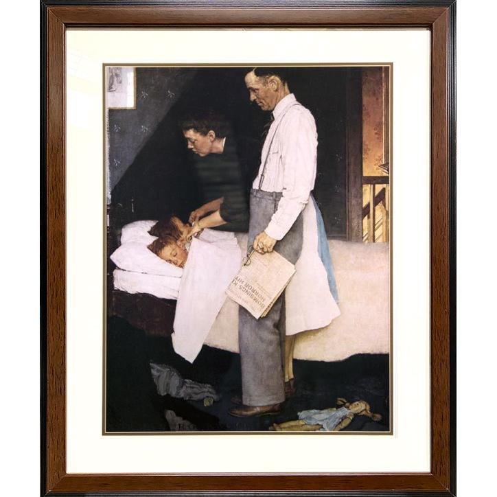 Freedom From Fear - Framed Offset Print - 22.5x27 – Norman