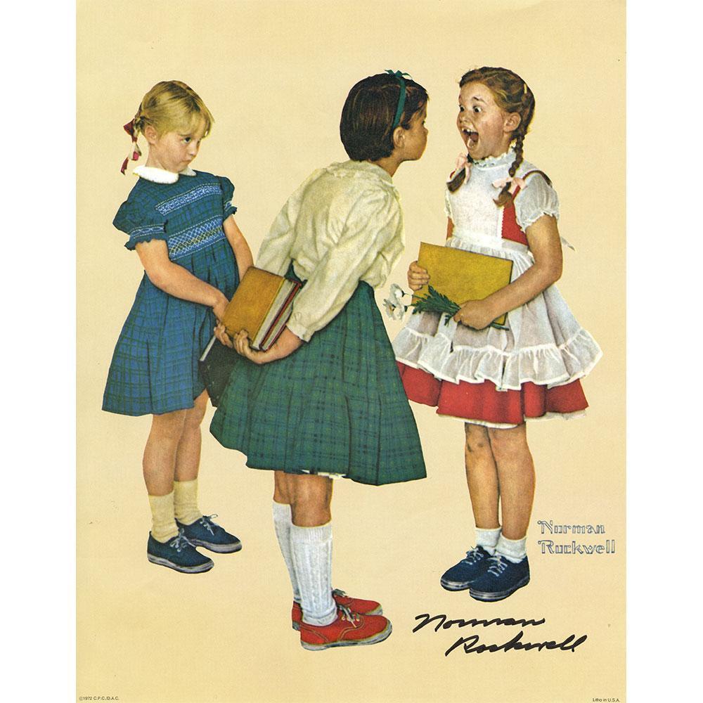 額装品/Missing Tooth/ノーマン ロックウェル/インテリア/ポスター Missing Tooth Signed Print – Norman Rockwell Museum Store