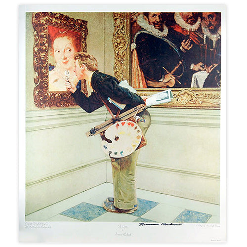 The Art Critic Signed Print