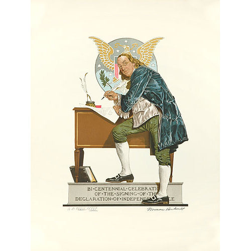 Benjamin Franklin 28x21 Artist Proof