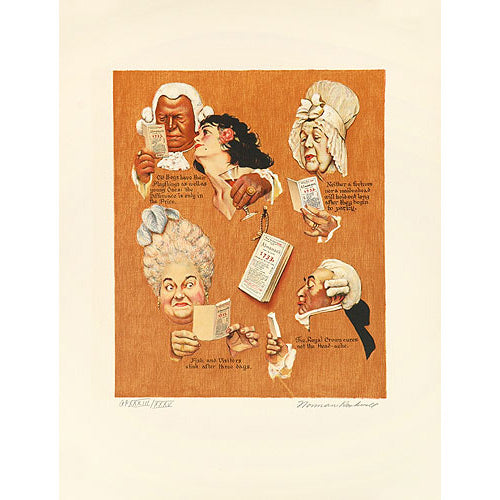 Poor Richard's Almanac, Guests 26x20 Artist Proof