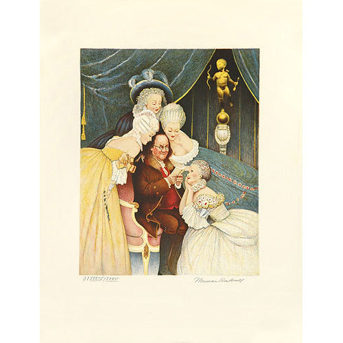 Poor Richard's Almanac, Ben's Belles 26x19 Artist Proof