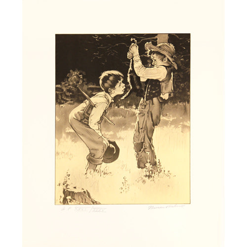 Tom Sawyer, Dead Cat Sepia Artist Proof