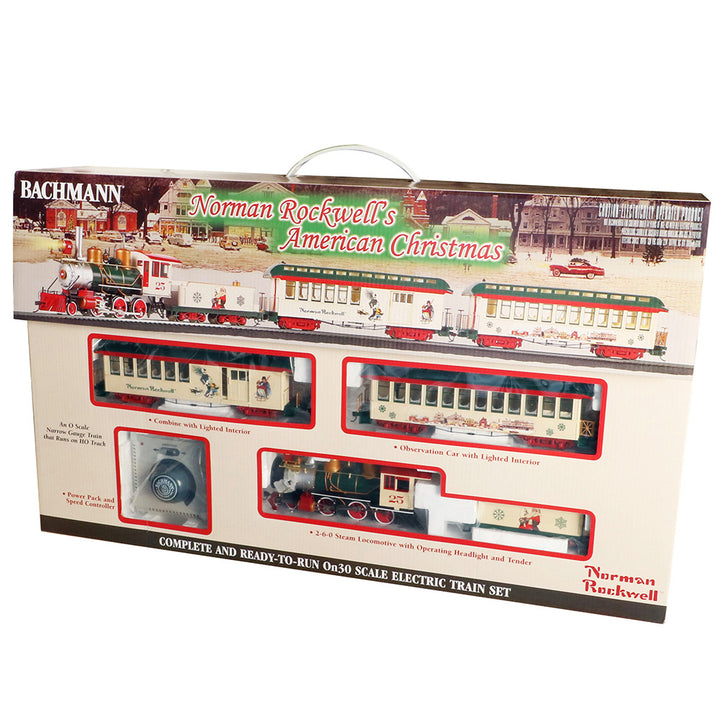 Norman Rockwell's American Christmas Train Set