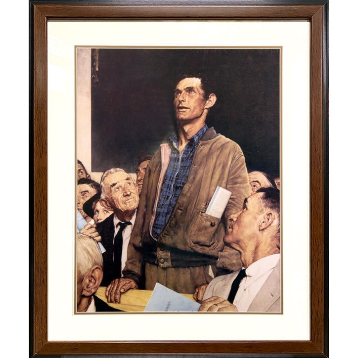 Freedom of Speech 22.5 x 27 Framed Offset Print