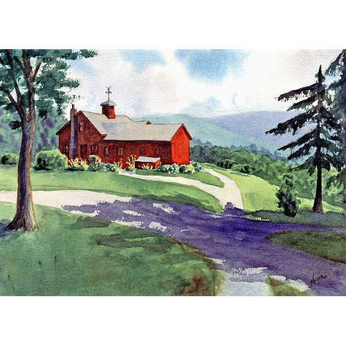 Norman Rockwell Studio Notecard