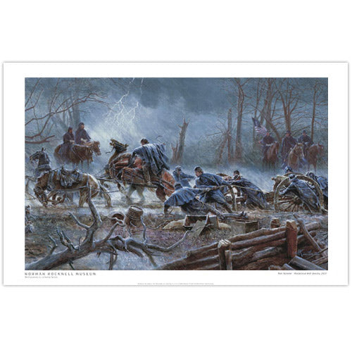 Mort Kunstler: The Mud March 22" Signed Print