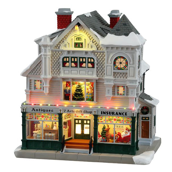 Antique Gift Shop Christmas on Stockbridge Main Street Collection