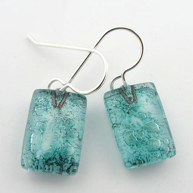 Aqua Small Drop Earrings
