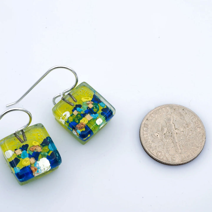 Garden Cube Earrings