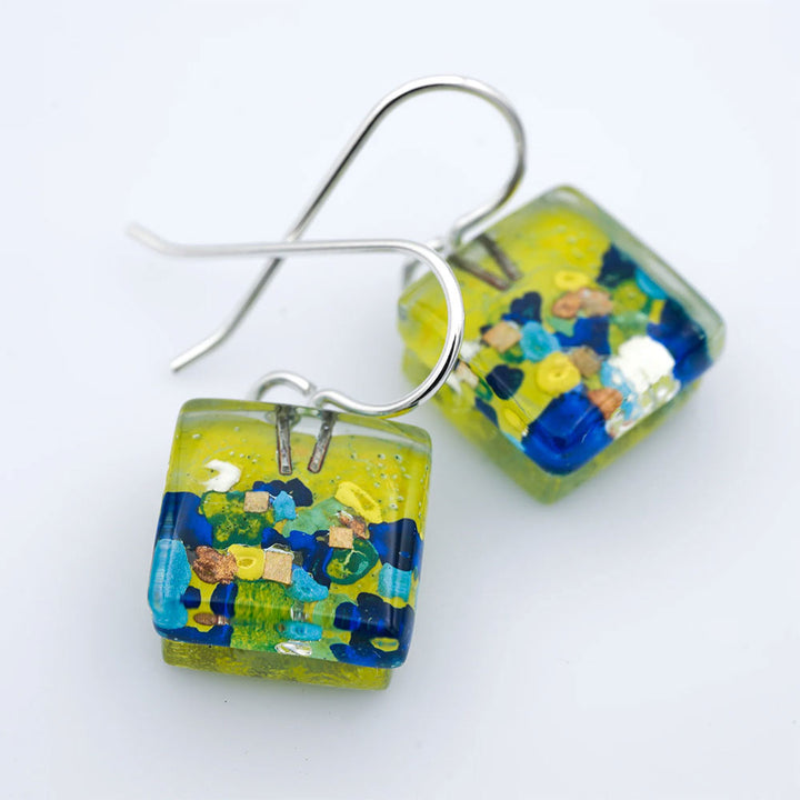 Garden Cube Earrings