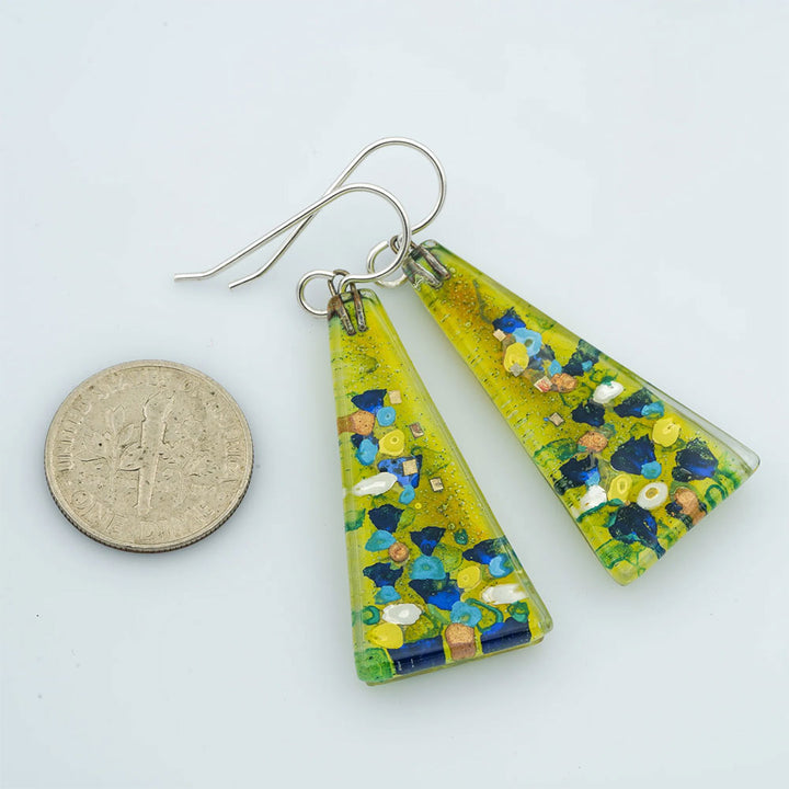 Garden Triangle Earrings