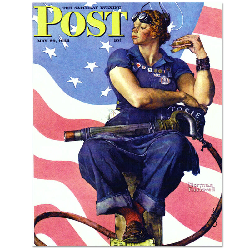 Rosie the Riveter Notecard