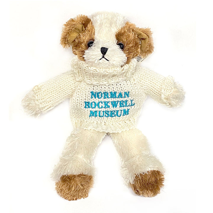Museum Logo Plush Dog "Pitter"
