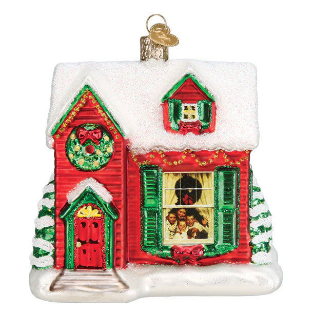 Norman Rockwell You're Home! Ornament