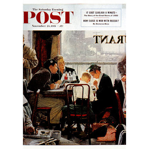 Saying Grace Postcard