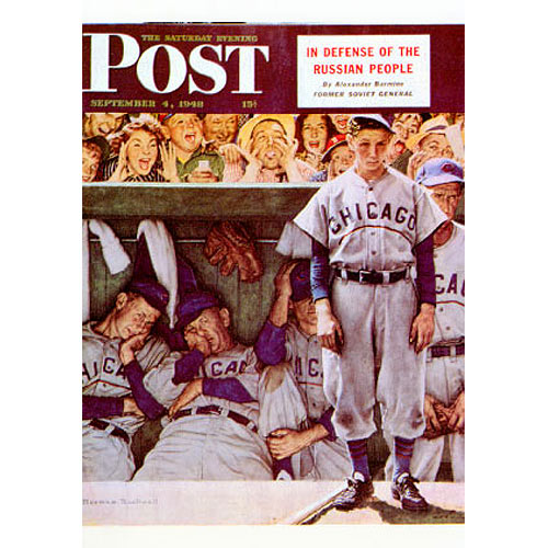 Dugout (Bottom of the Ninth) Postcard