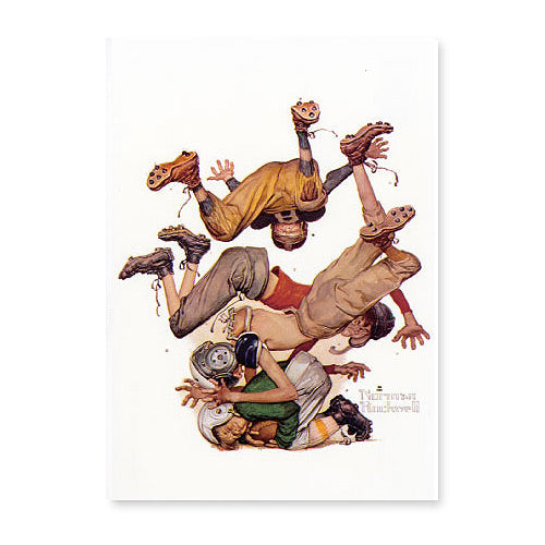 Sporting Boys Football Postcard