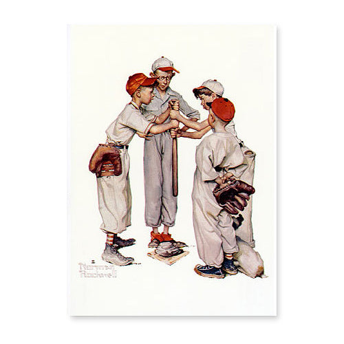 Sporting Boys Baseball Postcard