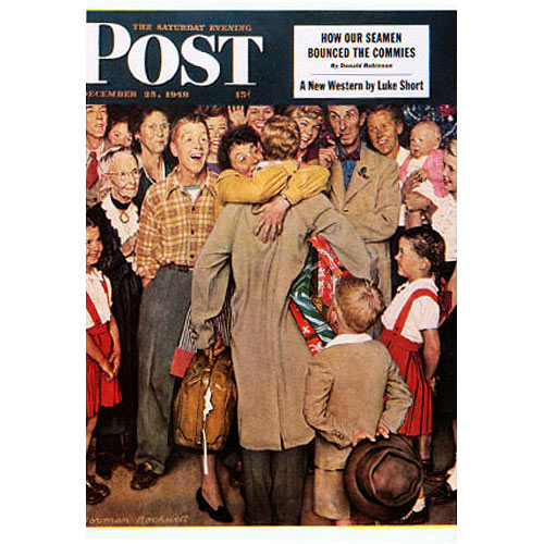 Christmas Homecoming Postcard