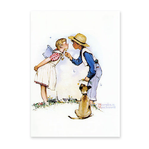 Beguiling Buttercup Postcard – Norman Rockwell Museum Store