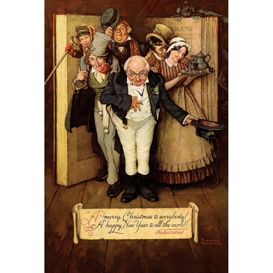 World of Charles Dickens Postcard