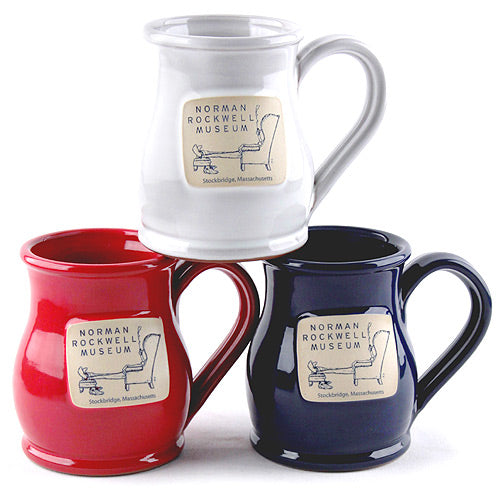 Norman Rockwell Museum Logo Hand Thrown Ceramic Mug