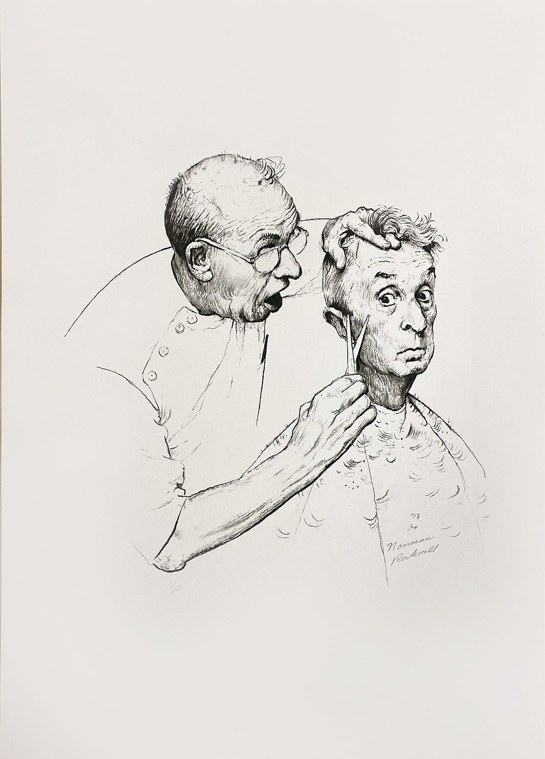 How I Paint the Candidates Signed Mono-Lithograph