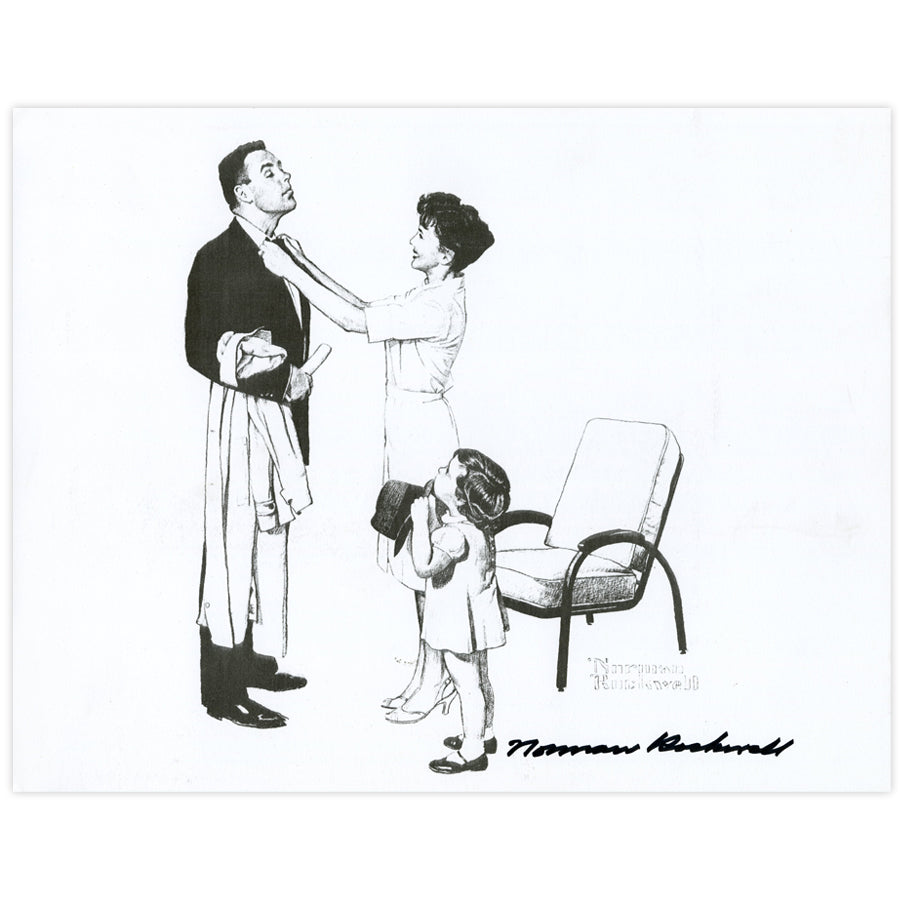 Dinner Jacket Autographed Print