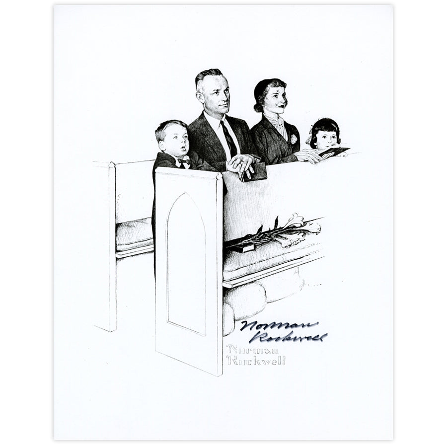 Easter Autographed Print