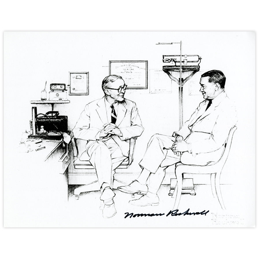 Doctor's Office Autographed Print