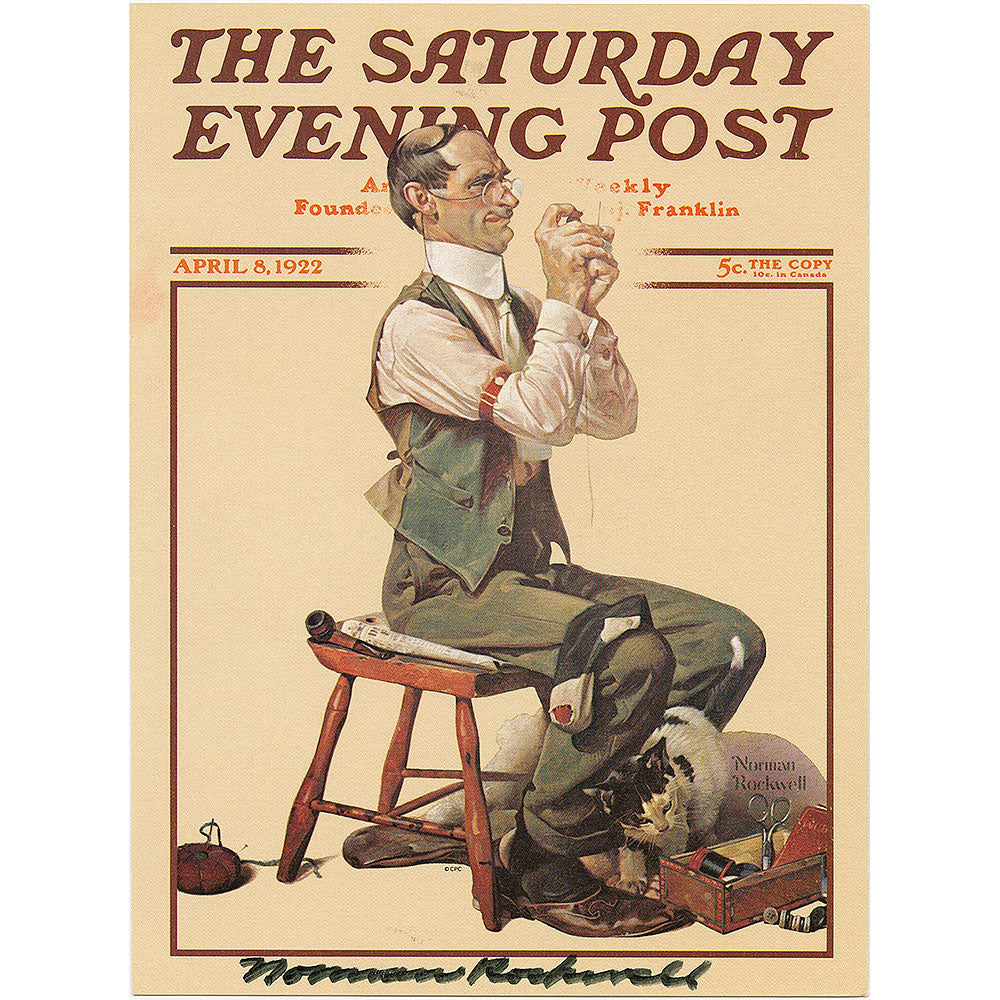 Threading the Needle Autographed Print