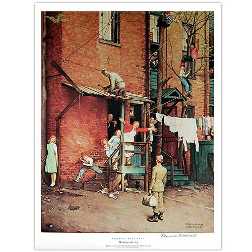 Homecoming G.I. (Homecoming Soldier) Signed Print
