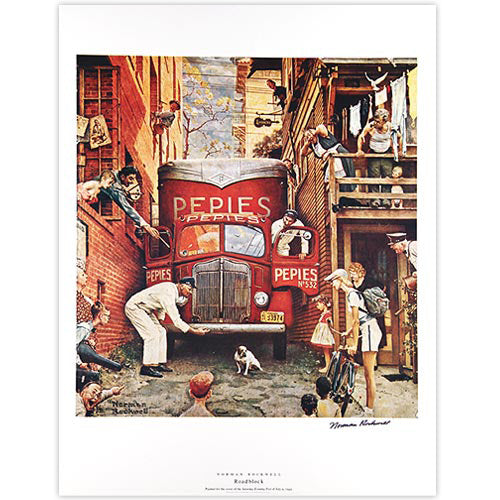 Roadblock (Traffic Conditions) Signed Print
