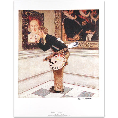 The Art Critic Signed Print