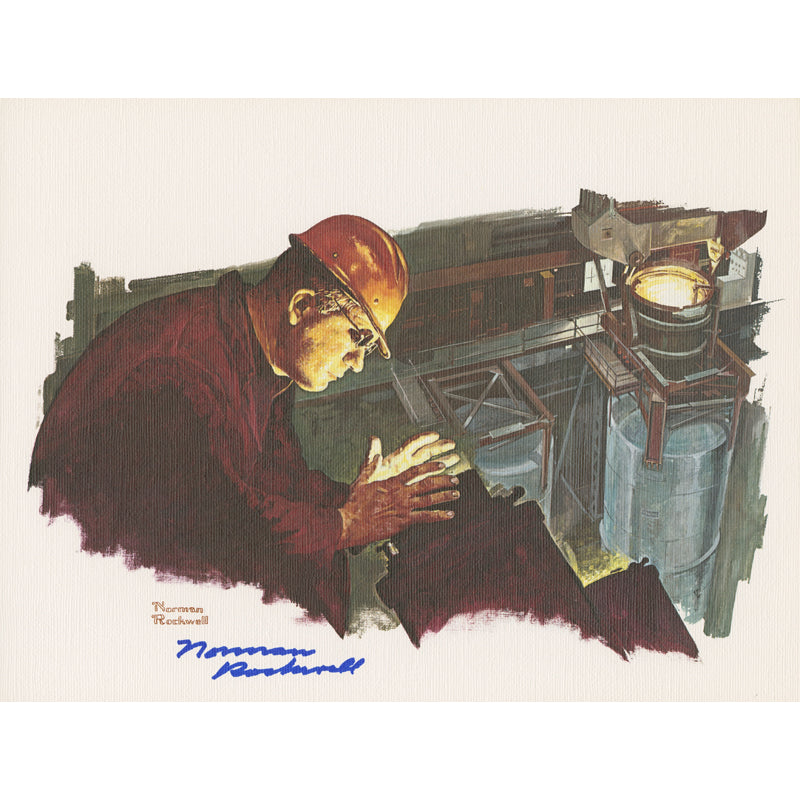 Vacuum Degassing Unit Operator Signed Print