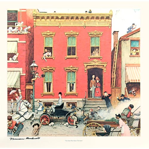 The Street Was Never The Same Again Signed Print