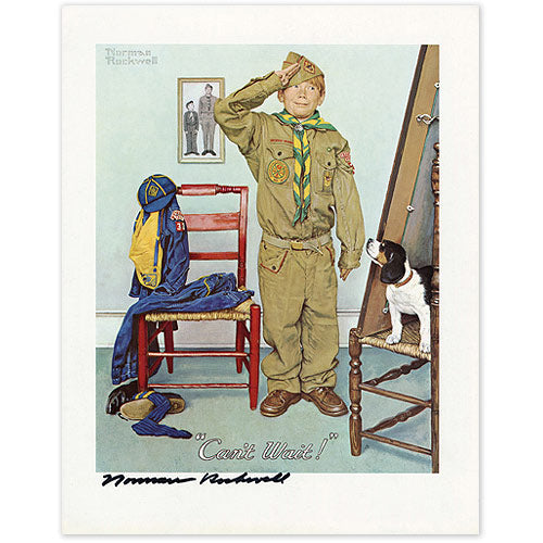 Can't Wait Signed Print