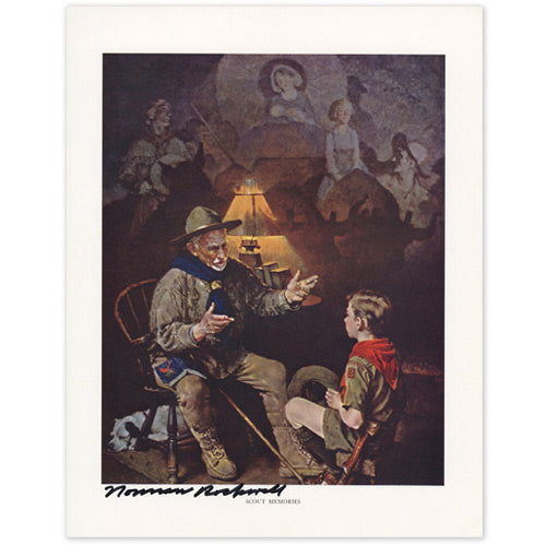 Scout Memories Signed Print