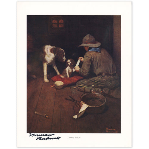 Good Scout (1925) Signed Print
