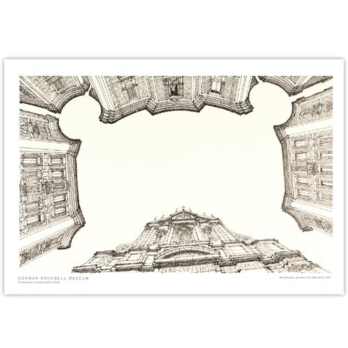 David Macaulay: Building Facades Signed Print