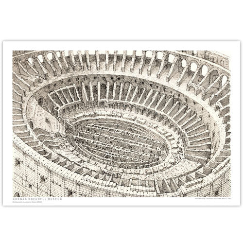David Macaulay: Colosseum Signed Print