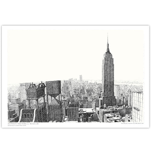 David Macaulay: City View Signed Print