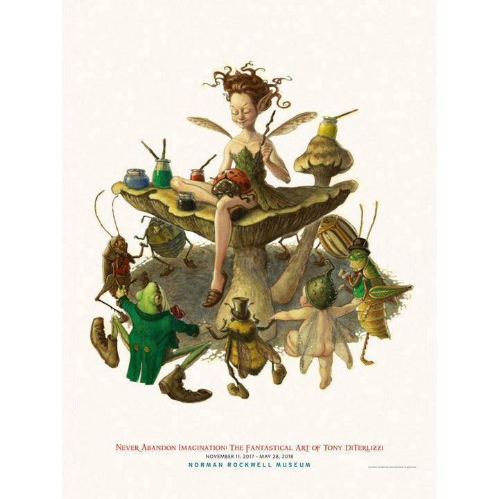 Autographed: The Little Artist Print by Tony DiTerlizzi