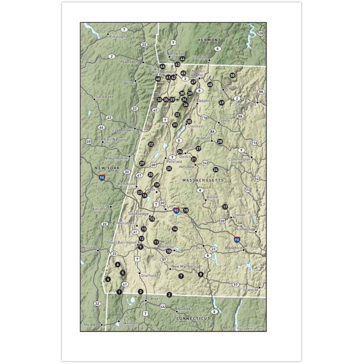 50 Hikes in the Berkshire Hills