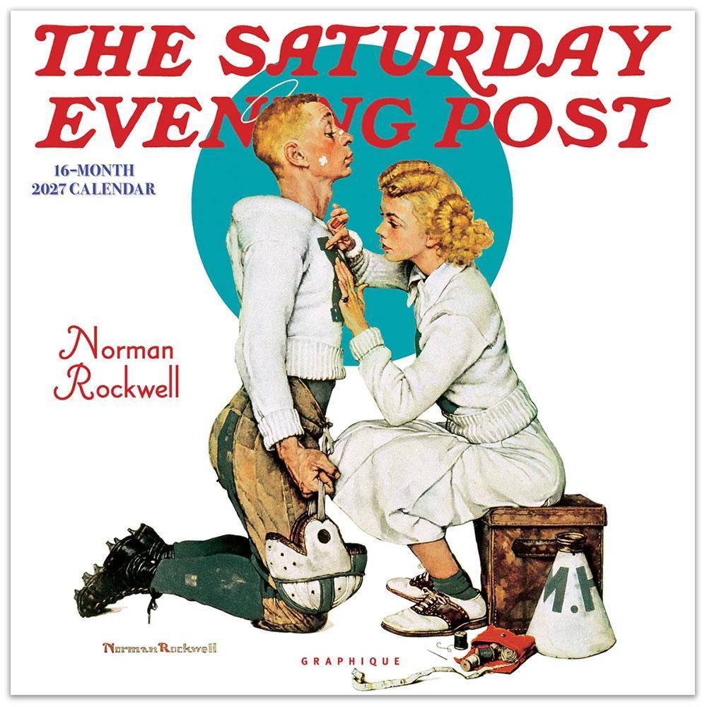 Norman Rockwell 2027 16-Month Large Wall Calendar – Norman