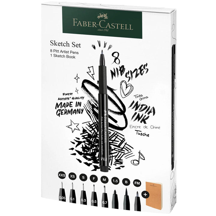 Pitt Artist Pen Sketchbook Set