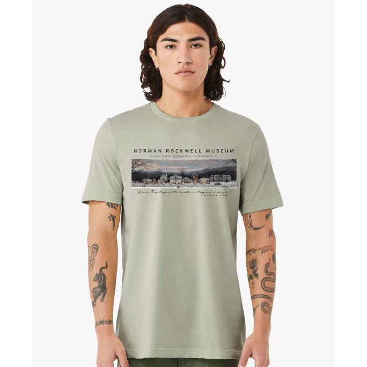 Stockbridge Main Street at Christmas T-Shirt