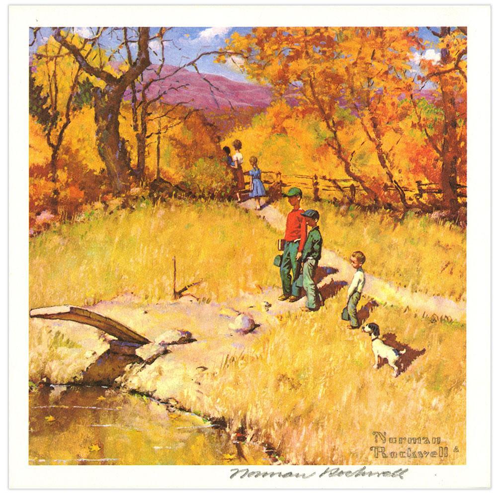 Back to School Signed Print